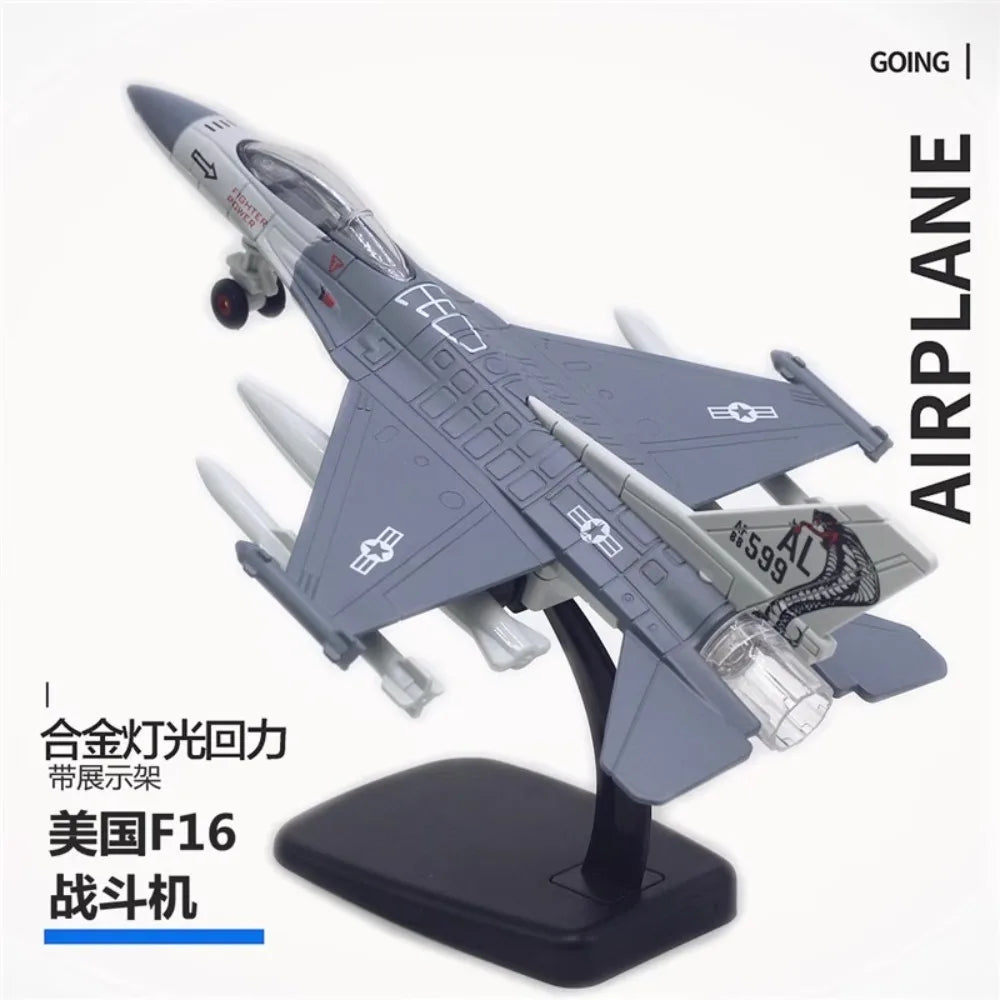 American F-16 New Alloy Fighter Aircraft