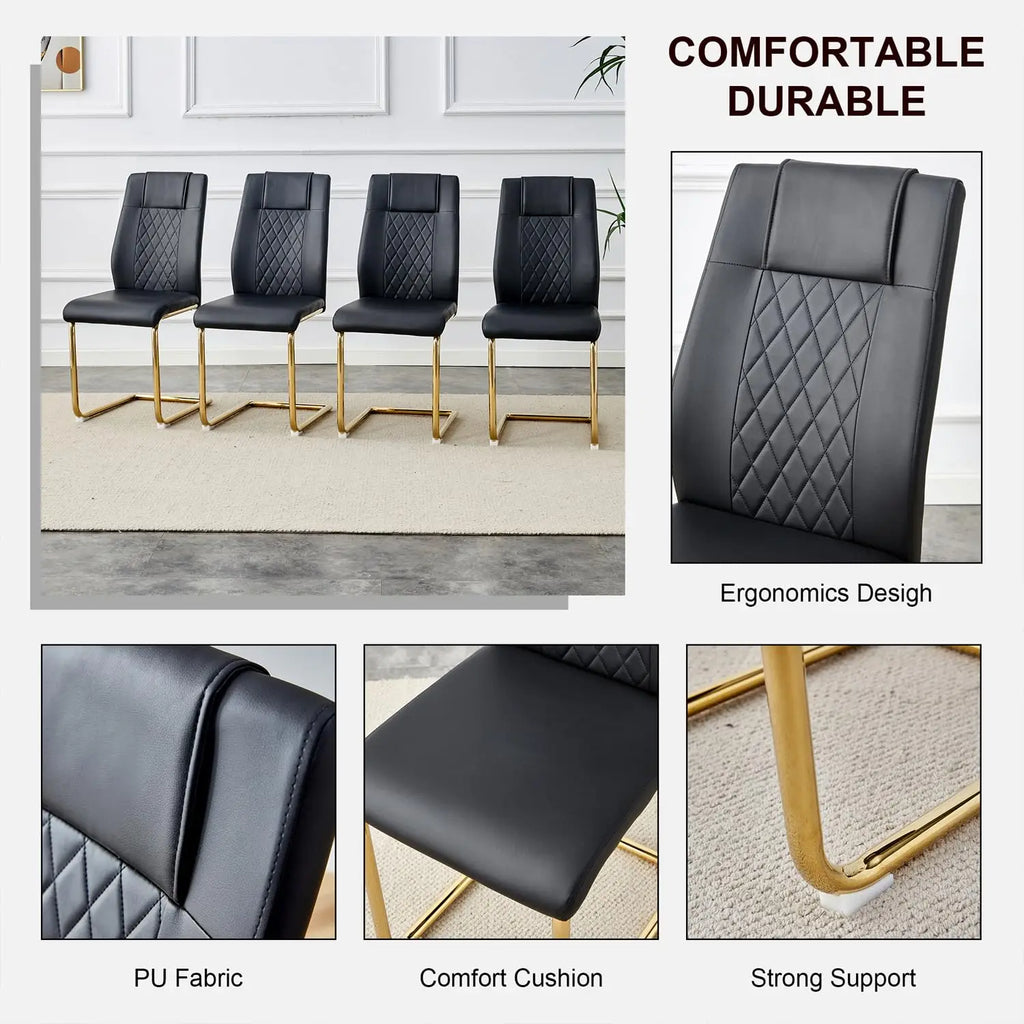 6 ，7 Piece Dining Table Chairs Set