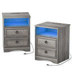 Nightstands Charing Station Strip Lights