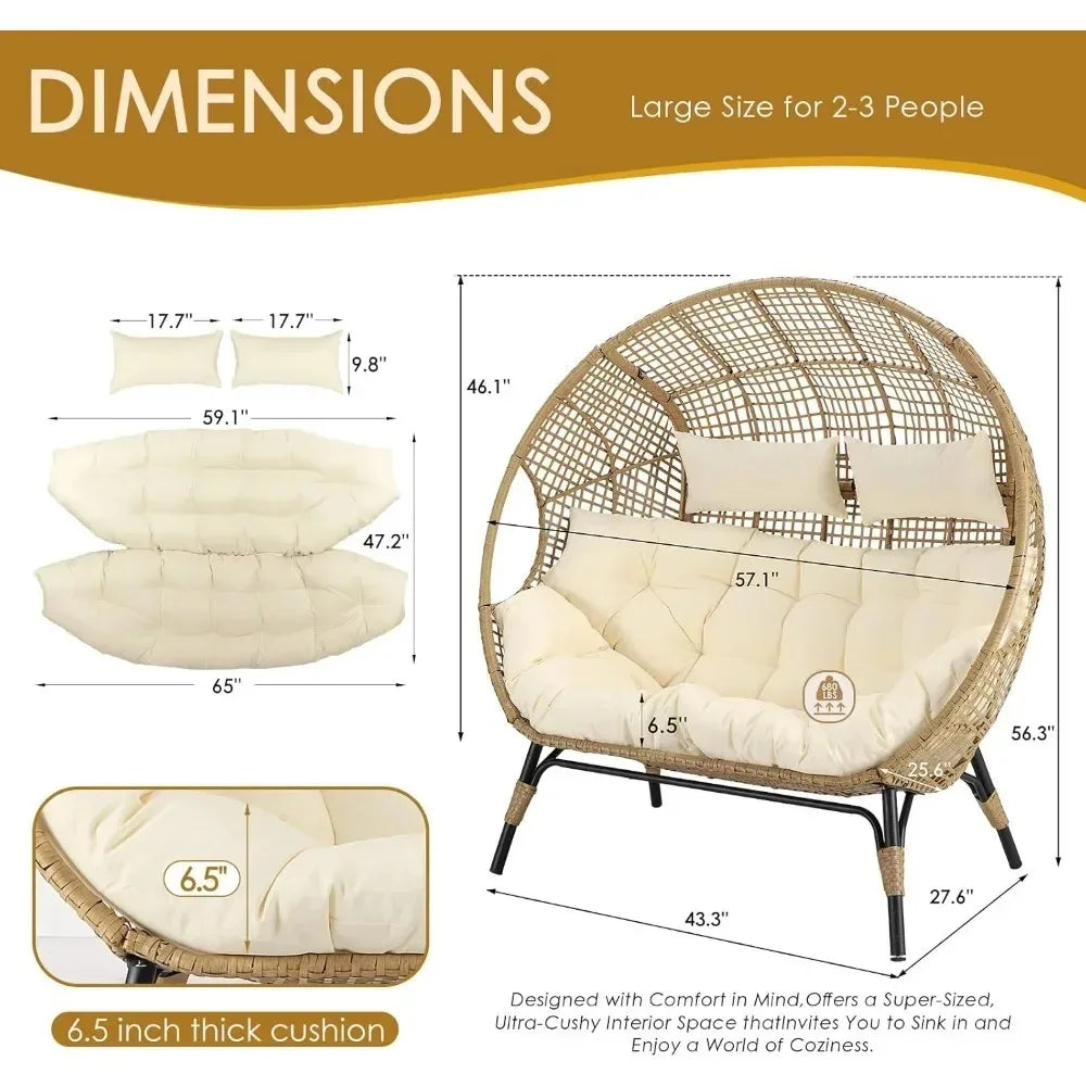 Double Egg Chair