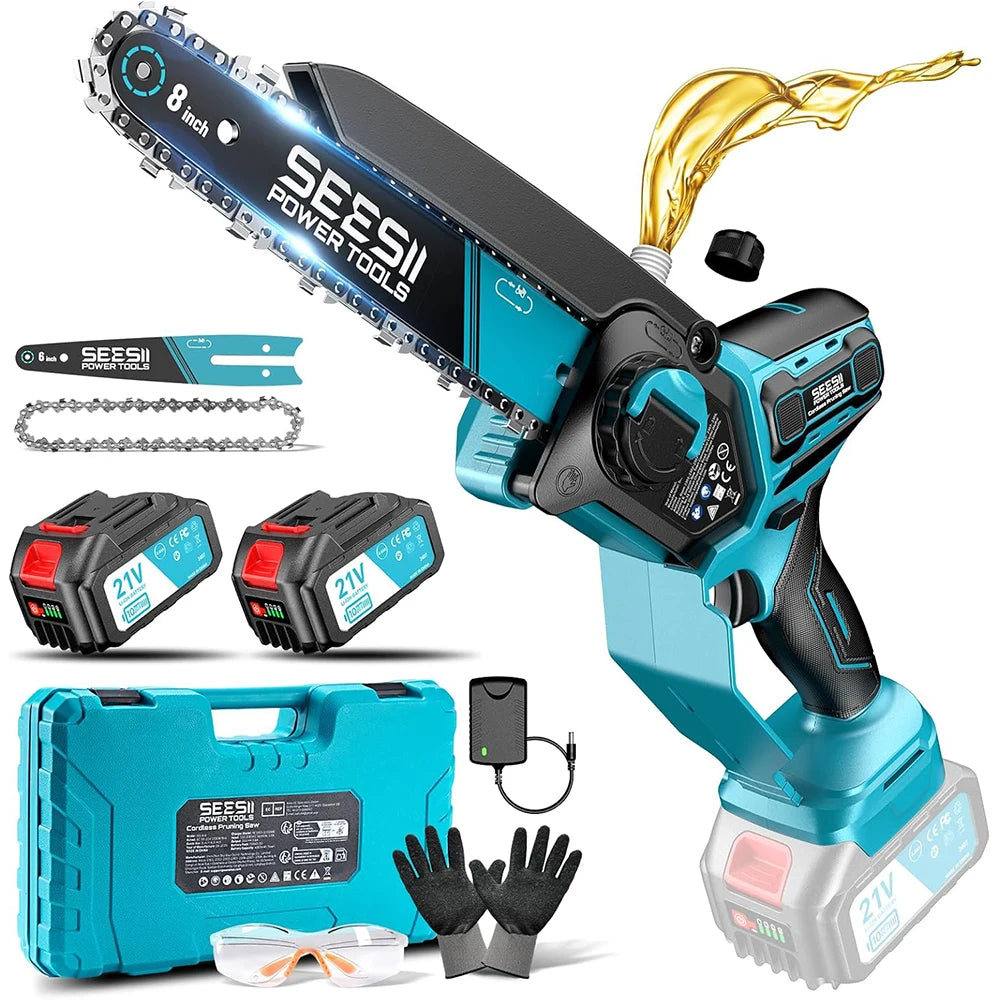 Chainsaw 1000W Cordless Makita 18V Battery