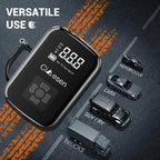 1pc Car Wireless Air Pump 150PSI Portable Electric Tire Inflation For Car Bicycle Motorcycle Air Compressor Inflator US Shipping