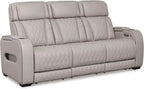 Leather Power Reclining Sofa