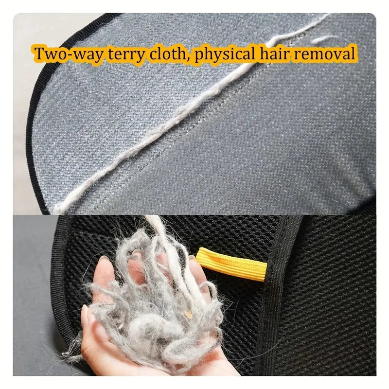 Pet Hair Removal Gloves Cat Hair Cleaner Hair Removal Brush Sticky Hair Cleaner Carpet Clothes Hair Cleaning Brush