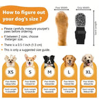 4-Pack Anti-Slip Dog Socks, Prevent of Hard Wooden Floors, Strong Grip, Paw Protection,