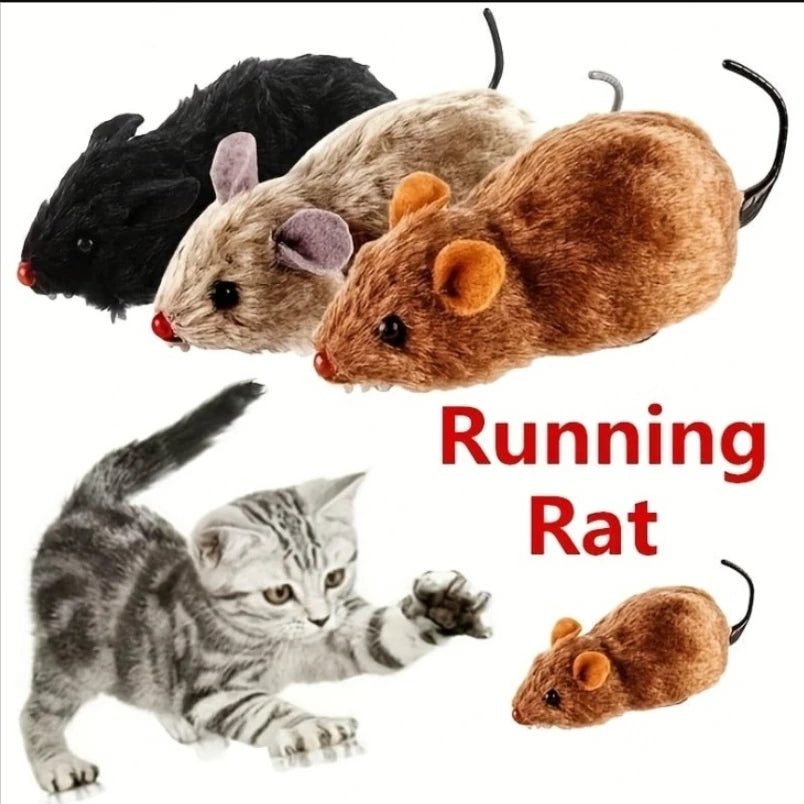 Mouse Running Rat Toy for Cats