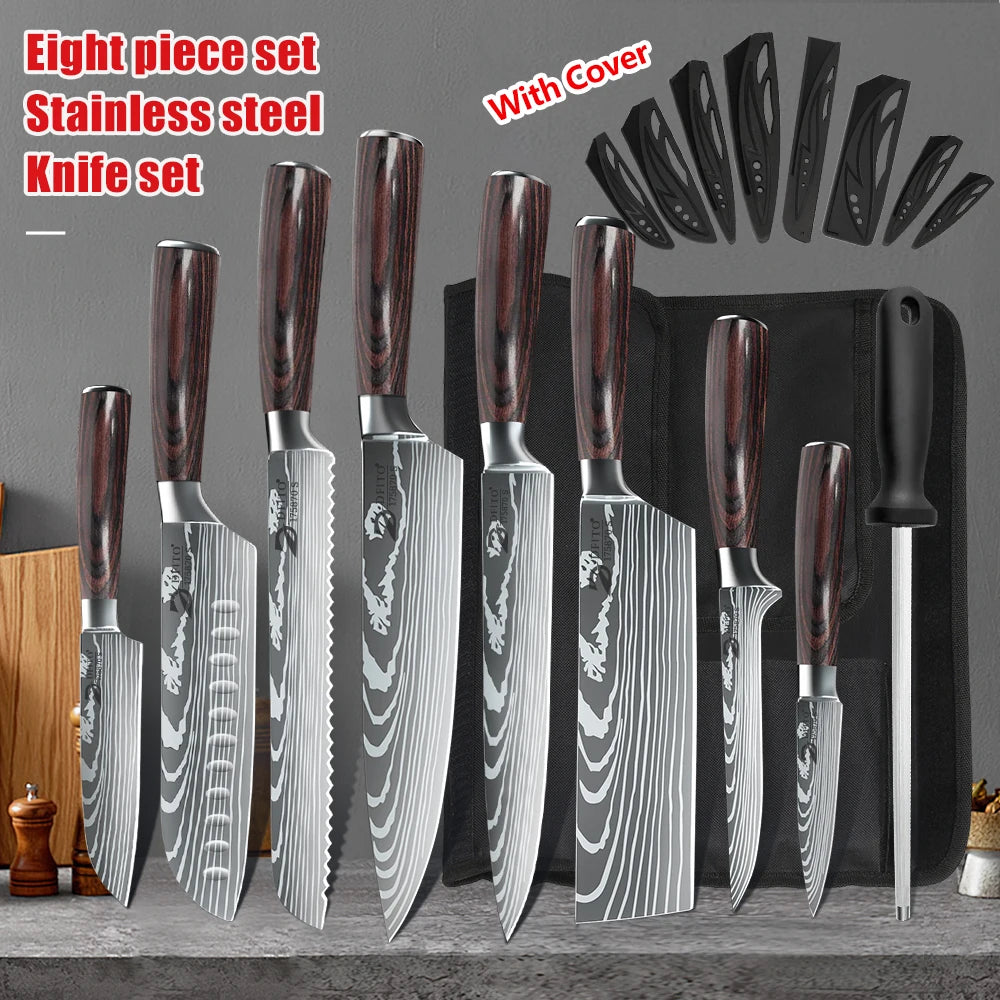 KEPEAK Kitchen Knife Set