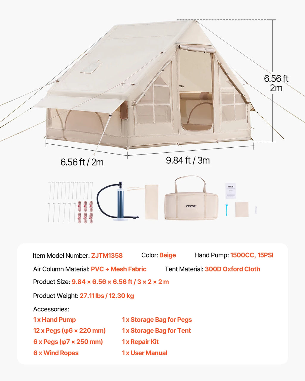 VEVOR Inflatable Tents