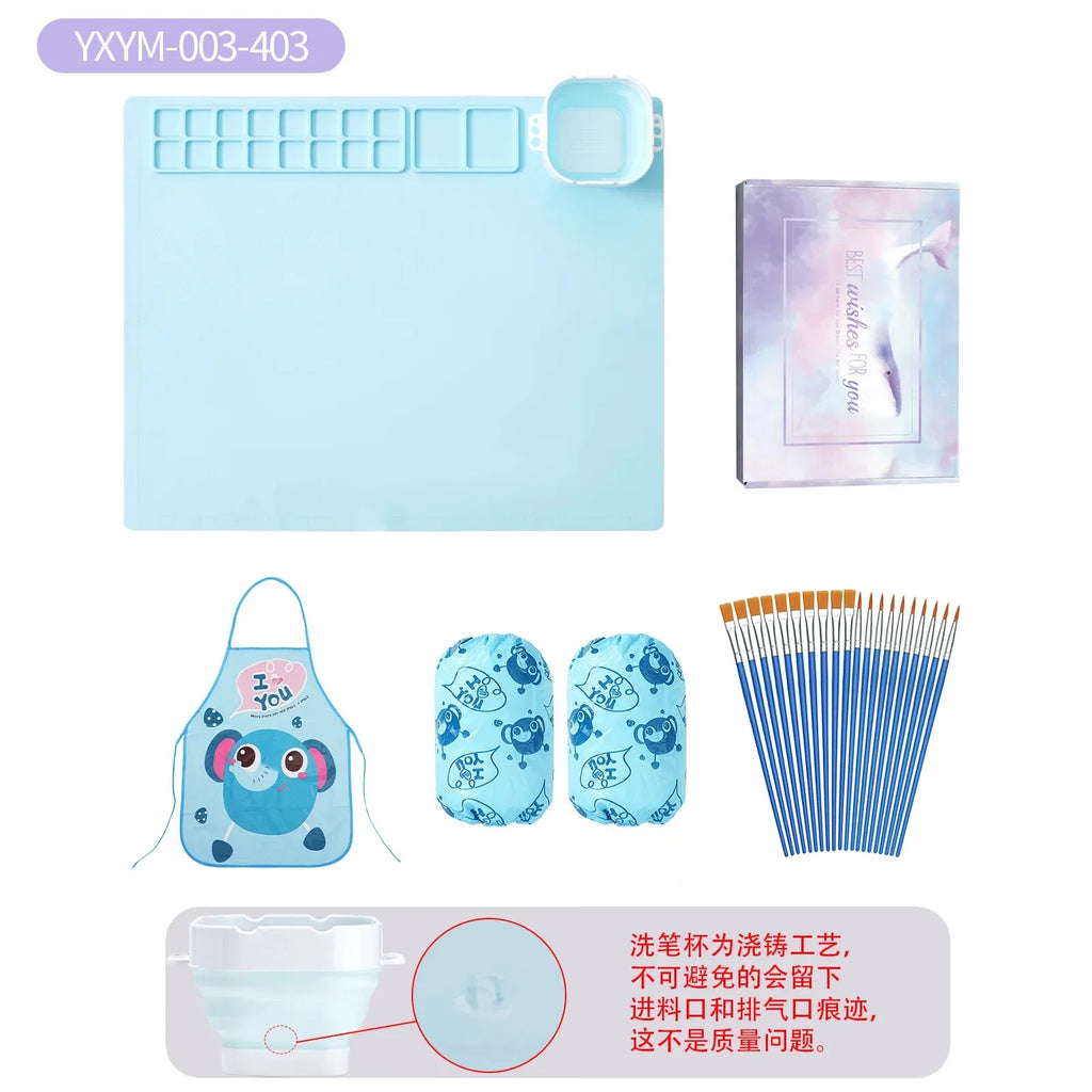 Silicone Painting Mat Set
