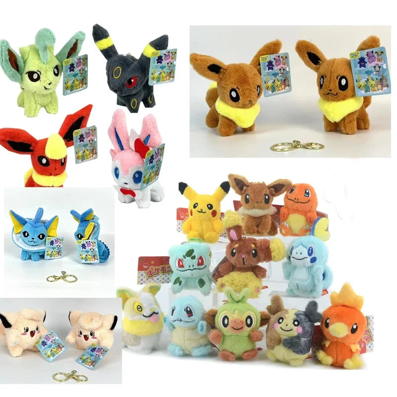 10pc plush Keychain