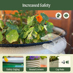 Planter Box for Vegetables & Flowers Easy Assembly