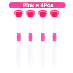 1Pc/4Pcs/8Pcs Silicone Tongue Scraper For Oral Hygiene,Tongue Cleaner Scraper For Oral Care,Tongue Brush Food Debris Clea