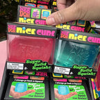 DC Schylling Needoh Nice Sensory Squeezing Toy Cube for Stress relief and Fingertip Release Toy for Pinching and Playing