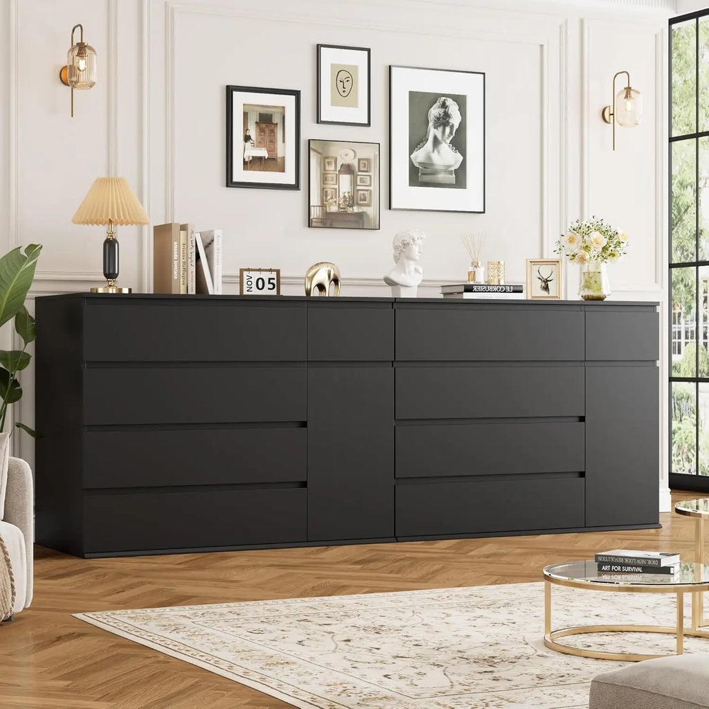 5 Drawer Dresser, Drawers and Wide Storage Space