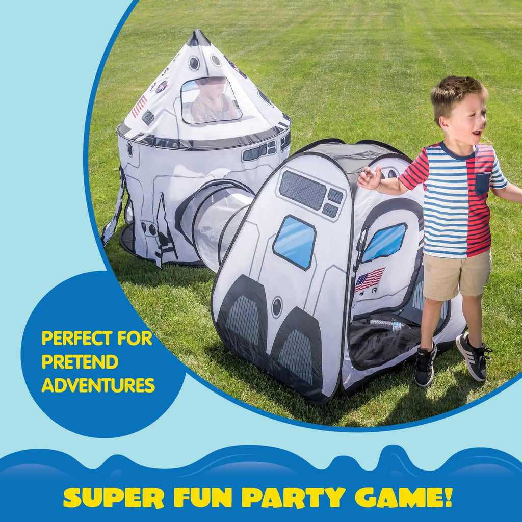 Tunnel 3-Piece Play Tent for Kids Pretend Play
