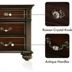Solid Walnut 6 Piece Bedroom Set