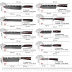 KEPEAK Kitchen Knife Set