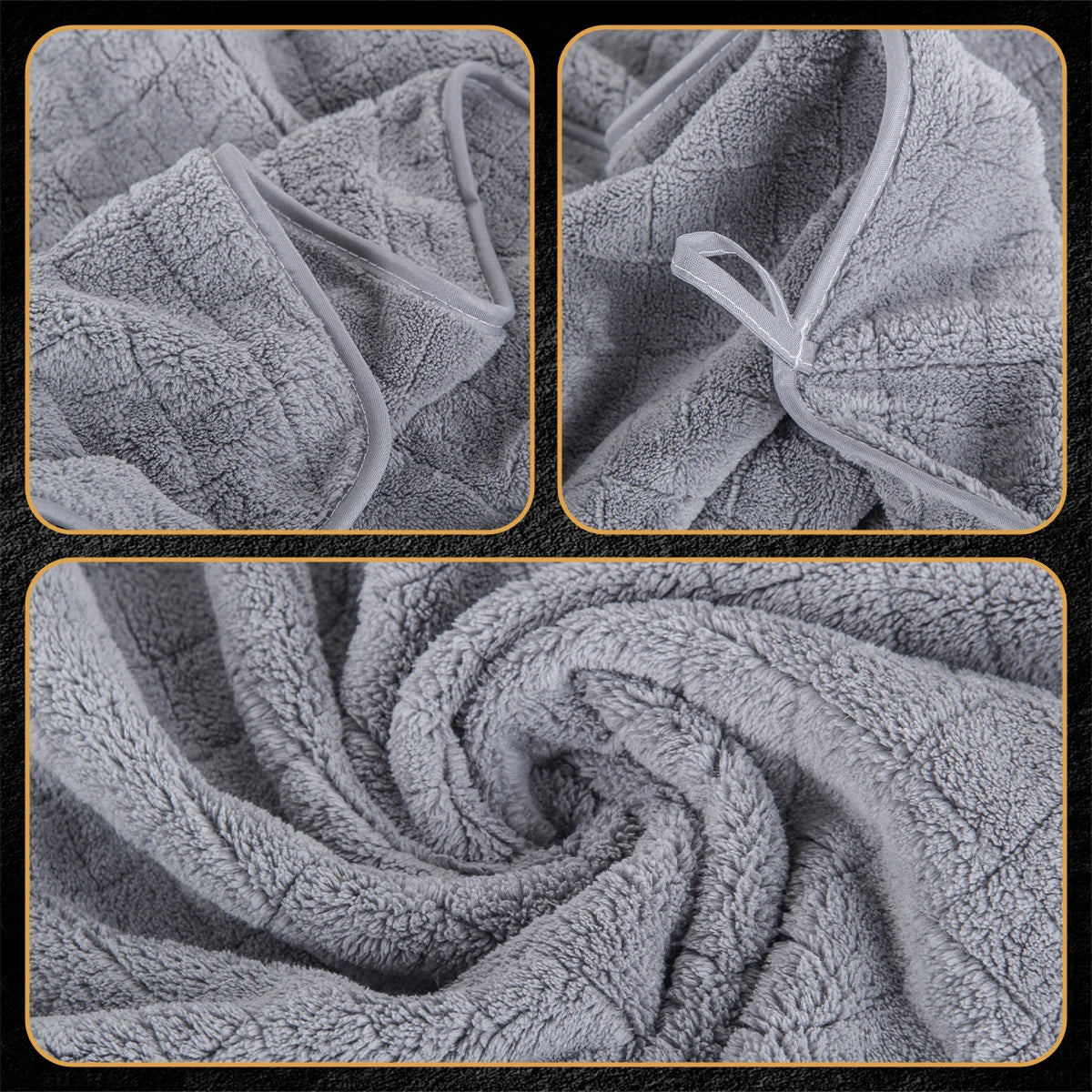 6-Piece Towel and Bath Towel Set,