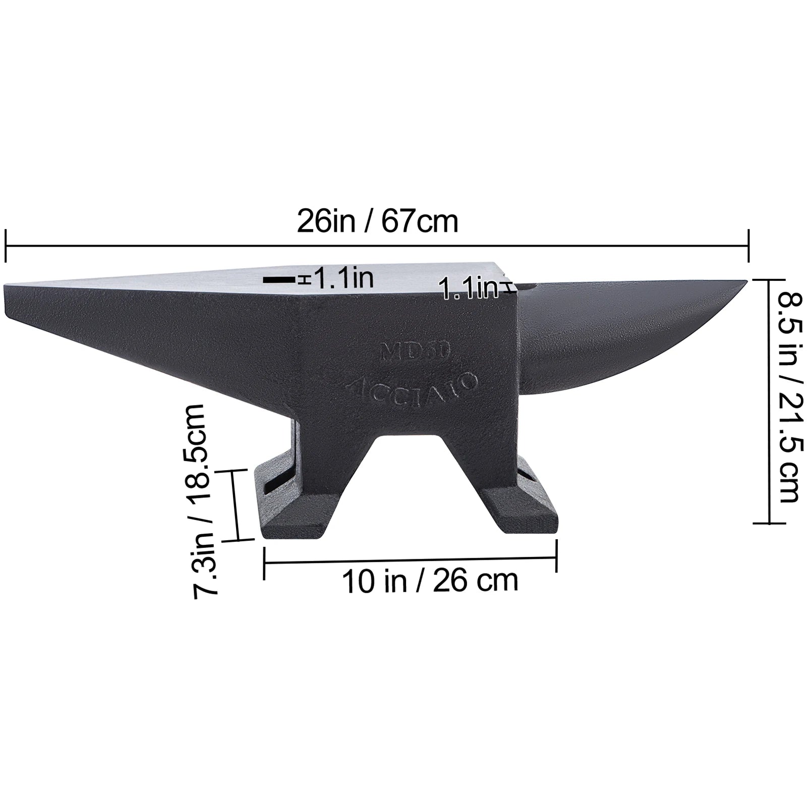 Anvil Steel Block