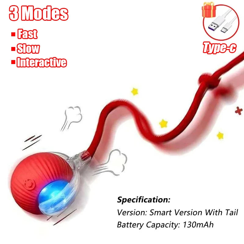 Cat Interactive Ball Toy