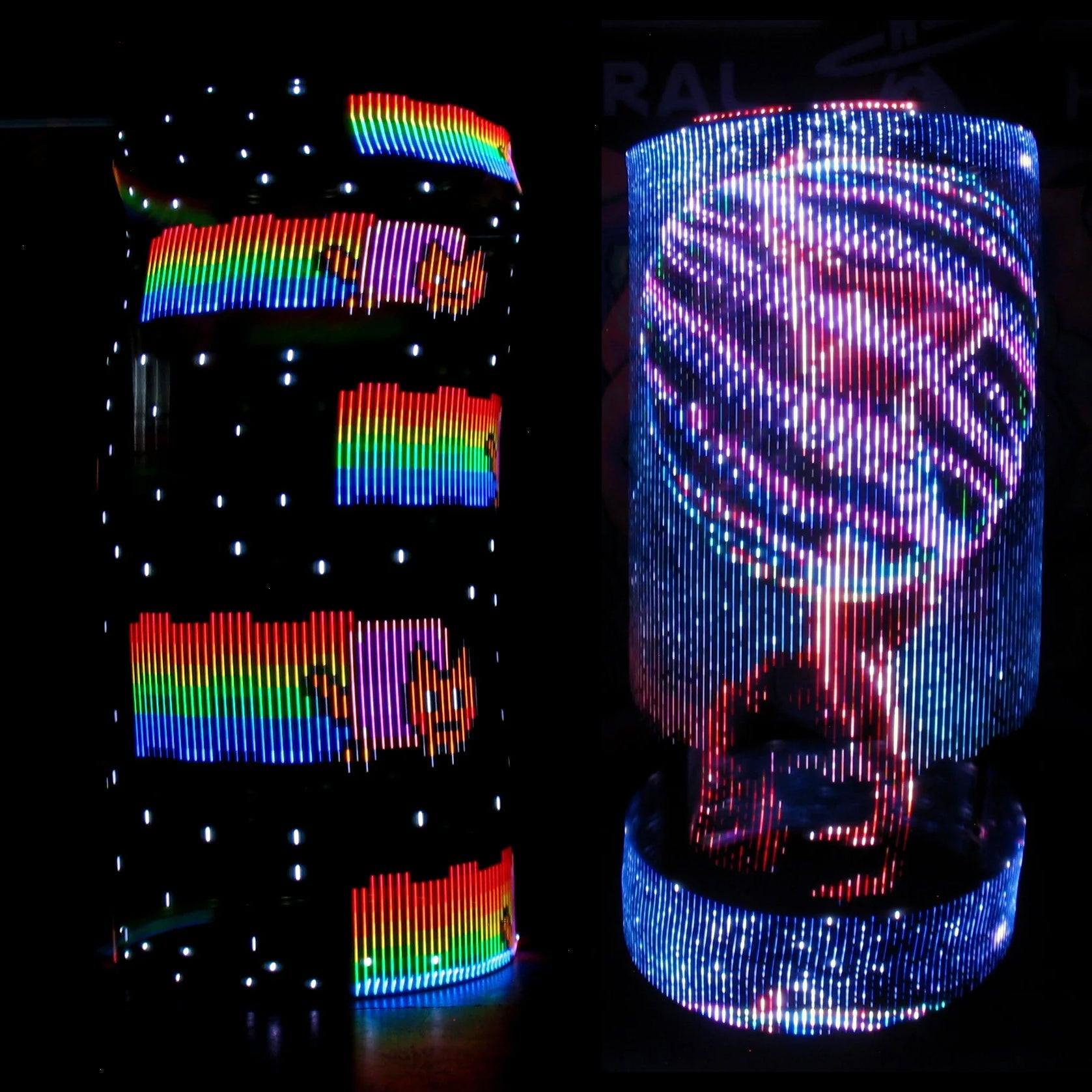 Atomic V LED Hoops